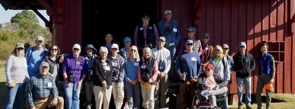 The Eastern Shore Virginia Master Naturalist Class of 2023, on a field trip to Mutton Hunk Fen Natural Area Preserve. Photo by Victor Klein.
