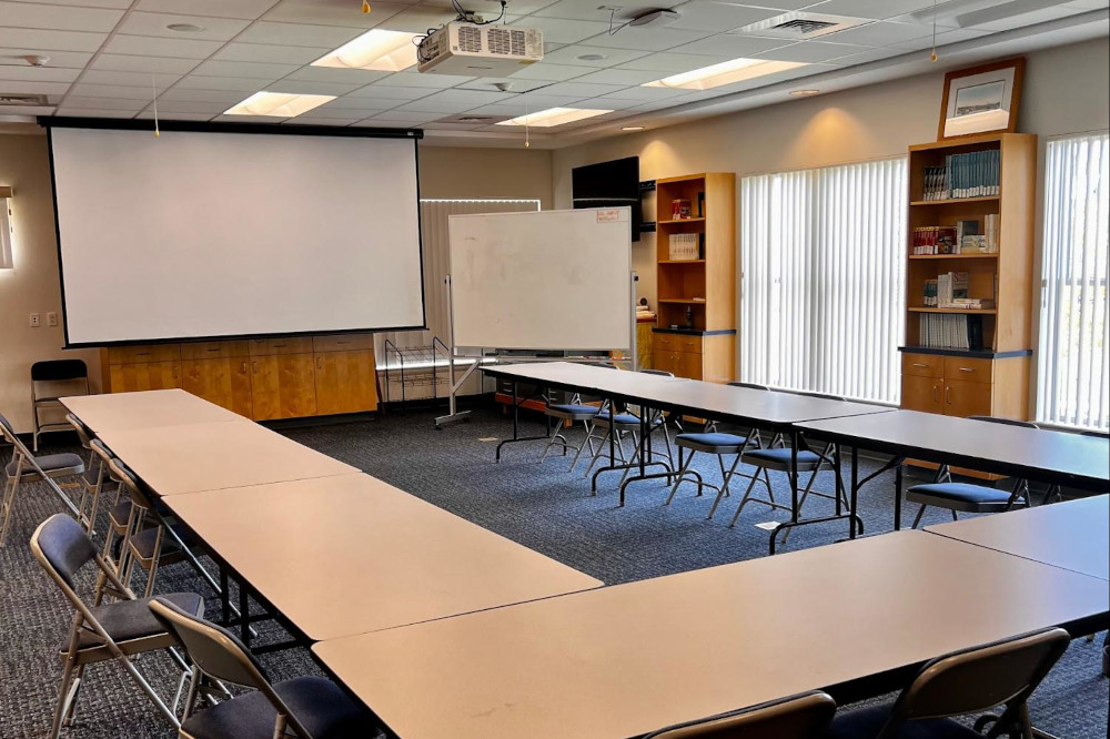 ESMN Training Course classroom, ready to go